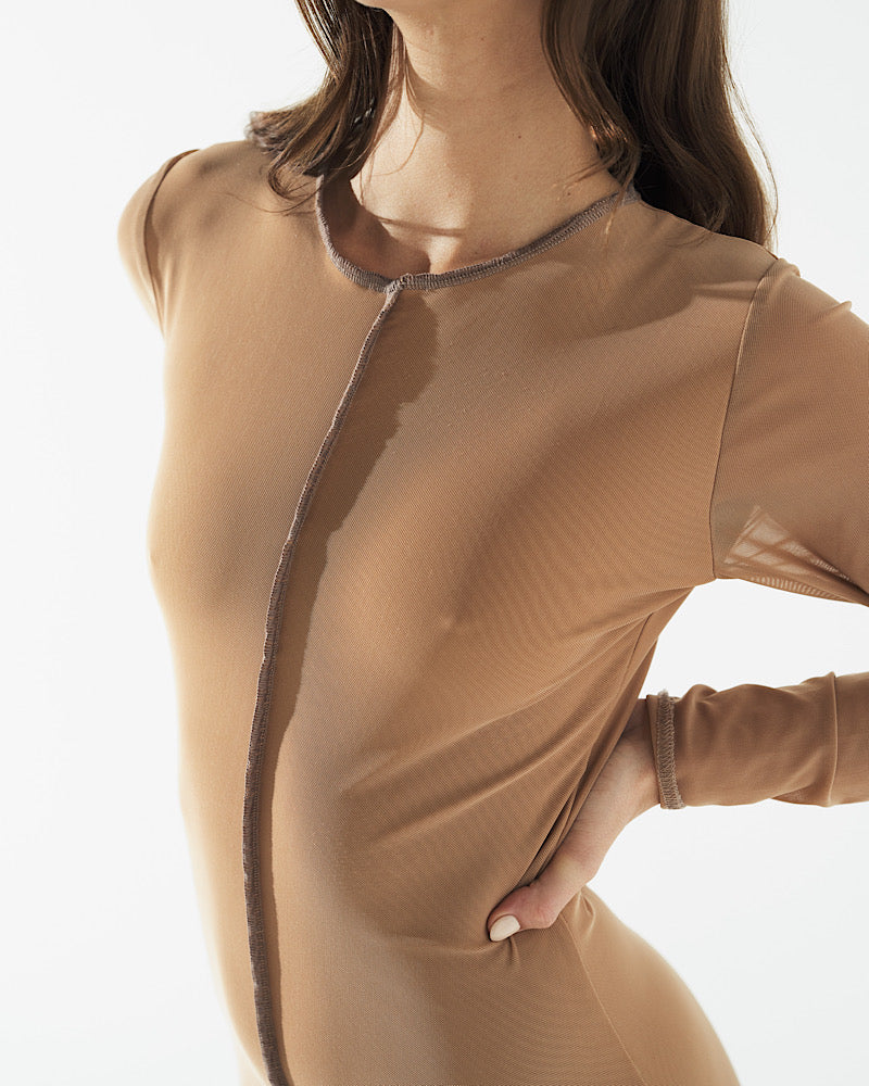 PEARL DRESS IN SAND
