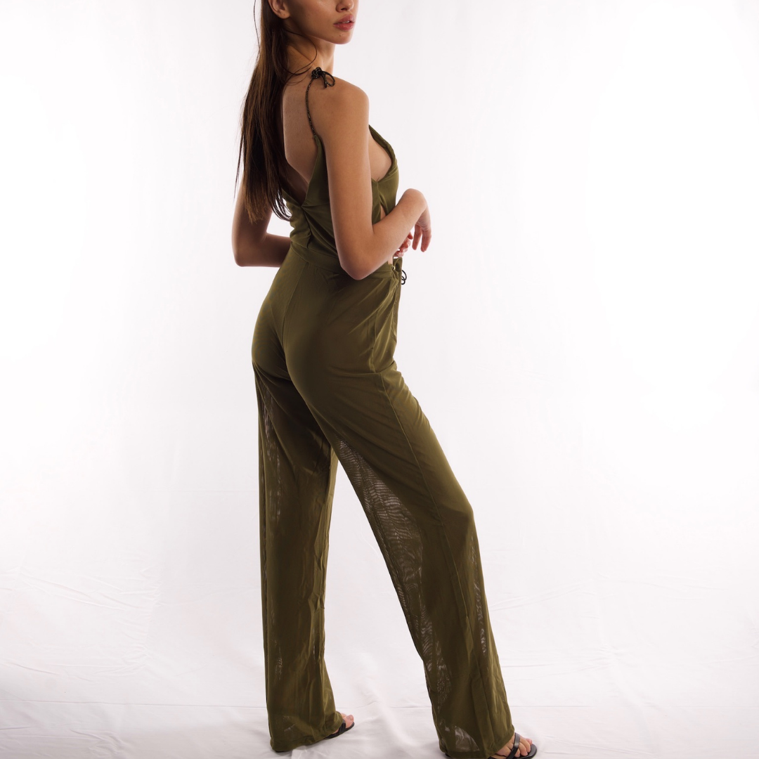 KATE JUMPSUIT IN FOREST