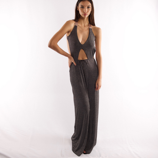 ISABEL DRESS IN SILVER